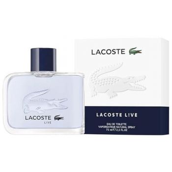 Apa de Toaleta Lacoste Live, Barbati, 75 ml Apa de Toaleta Lacoste Live, Barbati, 75 ml