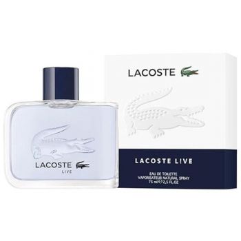 Apa de Toaleta Lacoste Live, Barbati, 75 ml de firma originala