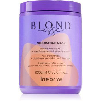 Inebrya BLONDesse No-Orange Mask Masca de par neutralizarea subtonurilor de alamă