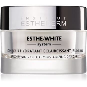 Institut Esthederm Esthe White Brightening Youth Moisturizing Day Care tratament zilnic de reîntinerire pentru o piele hidratată și strălucitoare