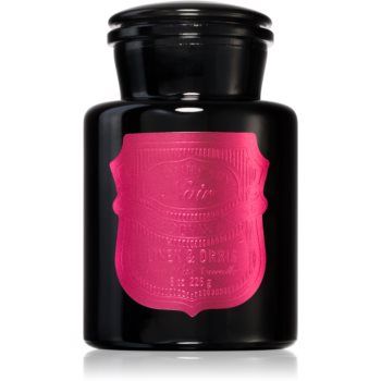 Paddywax Apothecary Noir Linen & Orris lumânare parfumată