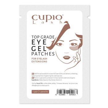 Patch-uri cu gel pentru aplicare extensii gene Cupio