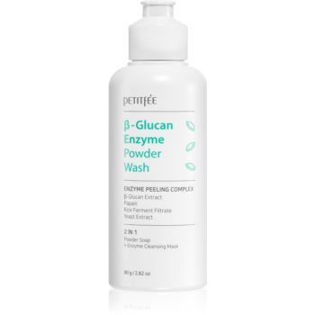 Petitfée Beta Glucan Enzyme pudra de curatare fina cu efect exfoliant