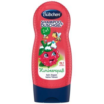 Bübchen Kids Himbeere gel de dus si sampon 2in1