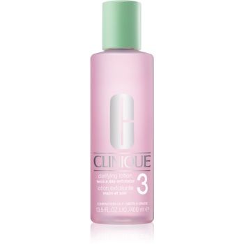 Clinique 3 Steps Clarifying Lotion 3 tonic pentru ten gras și mixt