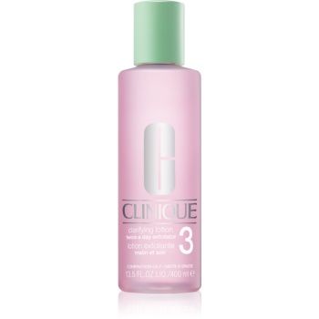 Clinique 3 Steps Clarifying Lotion 3 tonic pentru ten gras și mixt