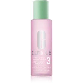 Clinique 3 Steps Clarifying Lotion 3 tonic pentru ten gras și mixt