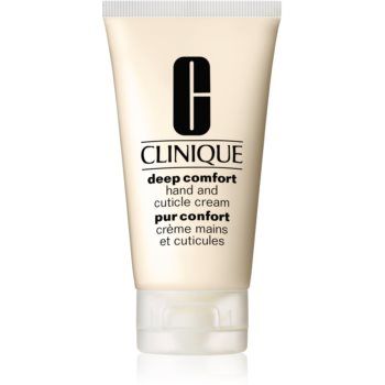 Clinique Deep Comfort™ Hand and Cuticle Cream crema puternic hidratanta pe maini, unghii si cuticule Clinique Deep Comfort™ Hand and Cuticle Cream crema puternic hidratanta pe maini, unghii si cuticule