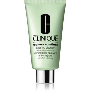 Clinique Redness Solutions Soothing Cleanser gel de curățare pentru piele sensibilă