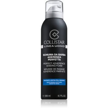 Collistar Uomo Perfect Adherence Shaving Foam spumă pentru bărbierit pentru piele sensibilă Collistar Uomo Perfect Adherence Shaving Foam spumă pentru bărbierit pentru piele sensibilă