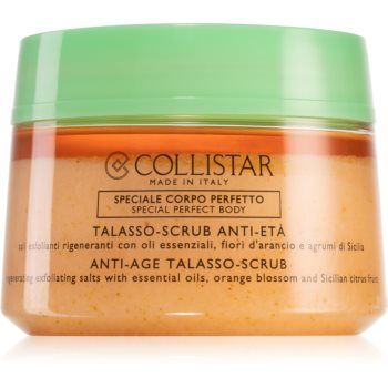 Collistar Special Perfect Body Anti-Age Talasso-Scrub Peeling regenerator cu sare piele anti-imbatranire