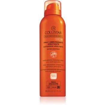 Collistar Special Perfect Tan Moisturizing Tanning Spray spray solar SPF 20 de firma originala