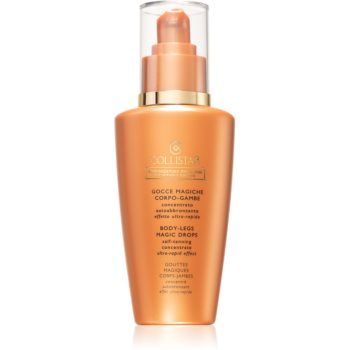 Collistar Magic Drops Body-Legs Self-Tanning Concentrate emulsie autobronzanta pentru corp si picioare. de firma original