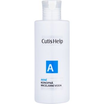 CutisHelp Health Care A - Acne apa micelara cu extract de canepa 3 in 1 pentru ten acneic de firma originala