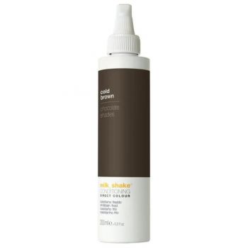 Balsam Nuantator cu Pigment Intens - Milk Shake Conditioning Direct Colour Cold Brown, 100 ml la reducere
