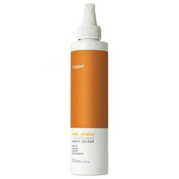 Balsam Nuantator cu Pigment Intens - Milk Shake Conditioning Direct Colour Copper, 100 ml ieftin
