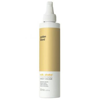 Balsam Nuantator cu Pigment Intens - Milk Shake Conditioning Direct Colour Golden Blond, 100 ml la reducere