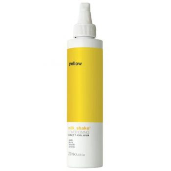 Balsam Nuantator cu Pigment Intens - Milk Shake Conditioning Direct Colour Yellow, 100 ml la reducere