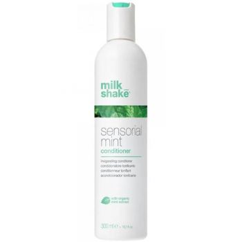 Balsam Revigorant cu Menta pentru Toate Tipurile de Par - Milk Shake Sensorial Mint, 300 ml la reducere