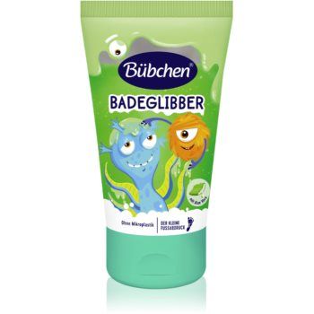 Bübchen Kids Bath Slime Green gelatină slime colorată pentru baie ieftin