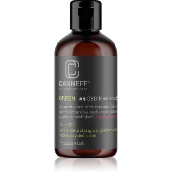 Canneff Green CBD Fermented Hair Oil ulei pentru par cu ingrediente fermentate