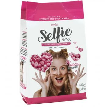 Ceara Epilat ItalWax Pentru Fata Elastica Perle Selfie 500g