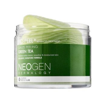 Dischete exfoliante cu ceai verde Neogen, 30 buc