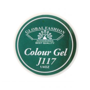 Gel Color Global Fashion Seria Distinguished Green J117, 5g la reducere