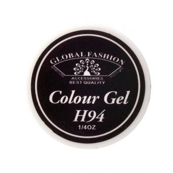 Gel Color Unghii, Vopsea de Arta Global Fashion, Seria Noble Purple H94, 5g ieftin