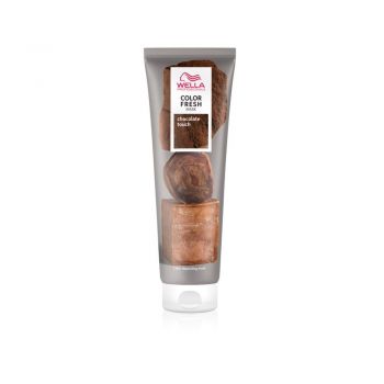 Masca de Par Wella Color Fresh Create Chocolate 150 ml la reducere