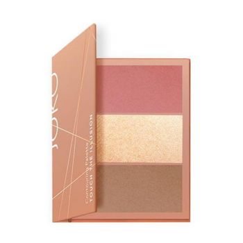 Paleta de Conturare - Joko Contouring Palette Touch of Illusion 3in1, nuanta Peach_03, 10.5 g ieftin