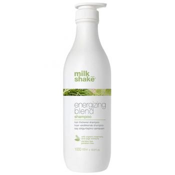 Sampon pentru Par Fin, Subtire si Fragil - Milk Shake Energizing Blend Shampoo, 1000 ml