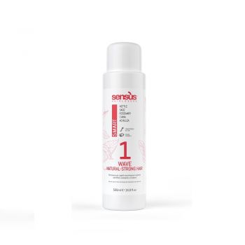 Solutie Permanenta Pentru Par Normal - Puternic Sensus Smart Wave 1, 500 ml