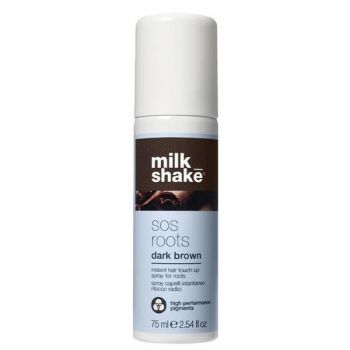 Spray Nuantator pentru Radacina Parului - Milk Shake Sos Roots Dark Brown, 75 ml la reducere