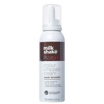 Spuma Nuantatoare - Milk Shake Colour Warm Brunette, 100 ml de firma originala