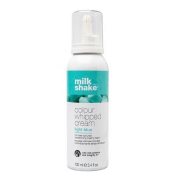 Spuma Nuantatoare - Milk Shake Colour Whipped Light Blue, 100 ml ieftina