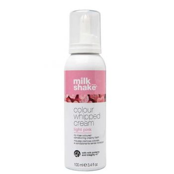 Spuma Nuantatoare - Milk Shake Colour Whipped Light Pink, 100 ml la reducere