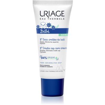 Uriage Bébé 1st Cradle Cap Care Cream crema calmanta ieftin