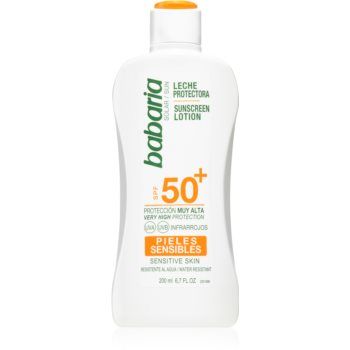 Babaria Sun Sensitive lapte de curățat, pentru piele sensibilă SPF 50+ ieftina