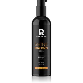 ByRokko Shine Brown Tan Up! agent pentru accelerarea și prelungirea bronzării de firma original