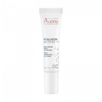 Crema de ochi cu tripla actiune Avene Hyaluron Activ B3, 15 ml ieftin