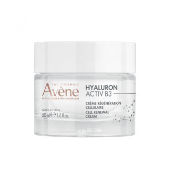 Crema pentru regenerare celulara Avene Hyaluron Activ B3, 50 ml