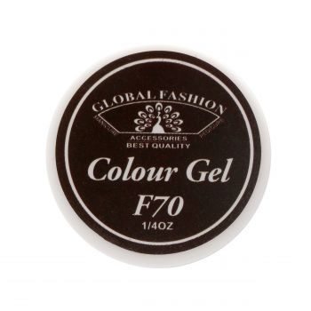 Gel Color Unghii, Vopsea de Arta Global Fashion, Seria Noble Purple F70, 5g la reducere