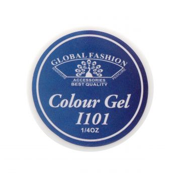 Gel Color Unghii, Vopsea de Arta Global Fashion, Seria Royal Blue I101, 5g ieftin