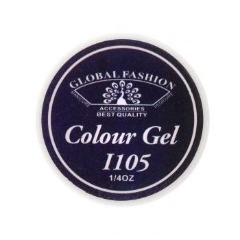 Gel Color Unghii, Vopsea de Arta Global Fashion, Seria Royal Blue I105, 5g ieftin