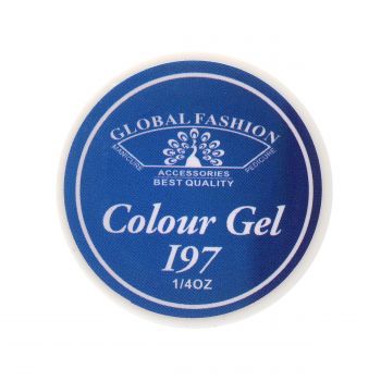 Gel Color Unghii, Vopsea de Arta Global Fashion, Seria Royal Blue I97, 5g ieftin