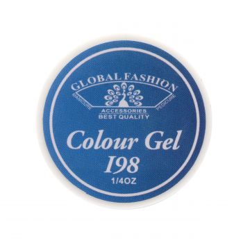 Gel Color Unghii, Vopsea de Arta Global Fashion, Seria Royal Blue I98, 5g la reducere