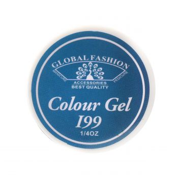 Gel Color Unghii, Vopsea de Arta Global Fashion, Seria Royal Blue I99, 5g ieftin
