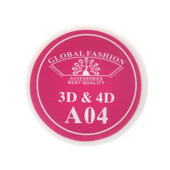 Gel Plastilina 4D Global Fashion, Roz 7g, A04 la reducere