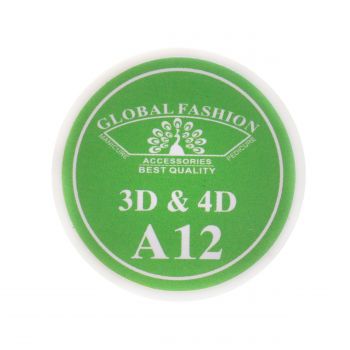 Gel Plastilina 4D Global Fashion, Verde Aprins 7g, A12 la reducere